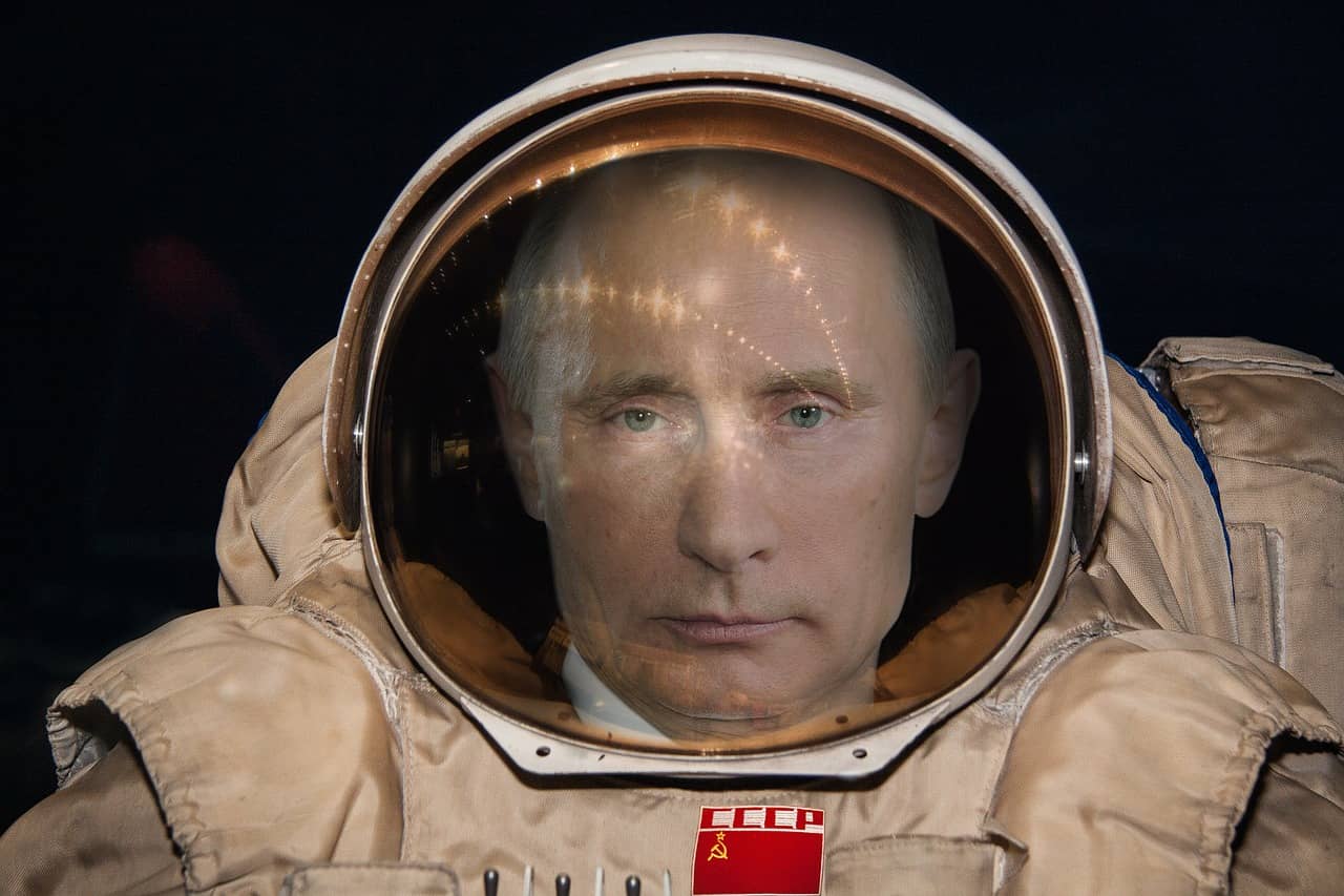Путин космонавт