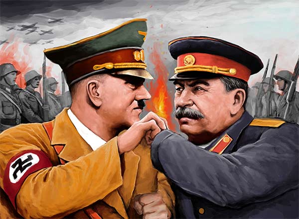 Гитлер и Сталин