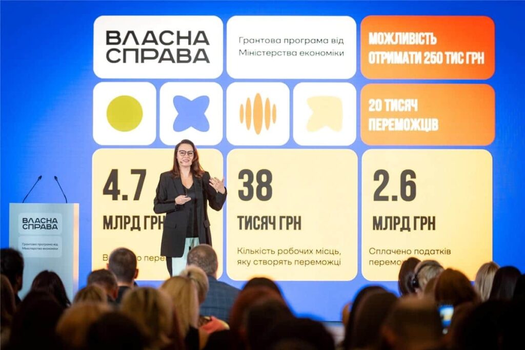 Українці зможуть отримати від 100 тис. грн на «Власну справу»