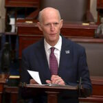 Сенатор США Рік Скотт виступає перед голосуванням у Сенаті 16 червня 2026 року